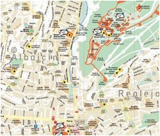 leaflets and maps of granada turismo de granada