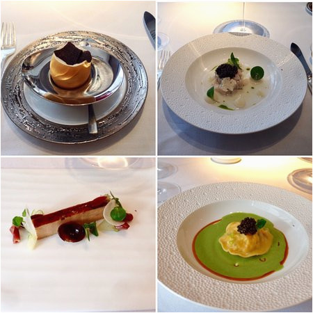 fantastic restaurant with very pretty food presentations worthy of