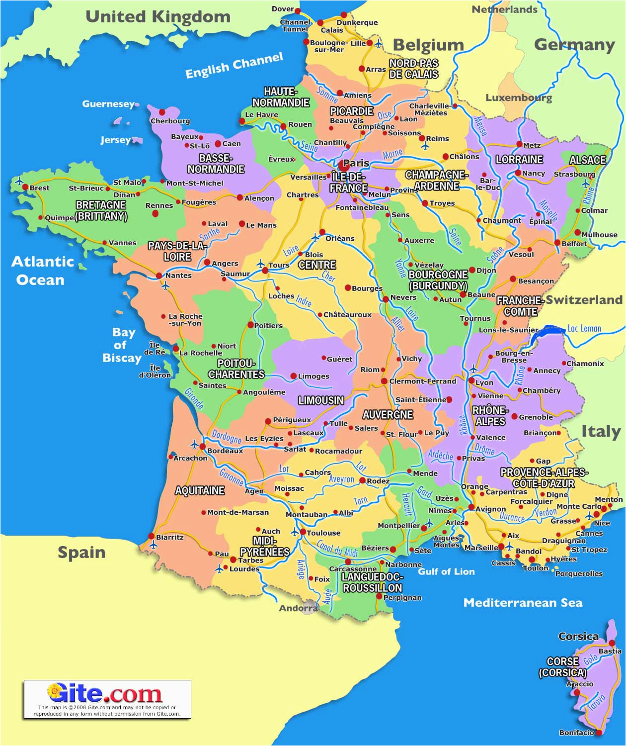 guide to places to go in france south of france and provence