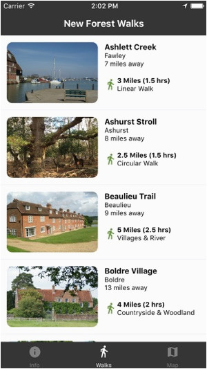 new forest national park walks on the app store