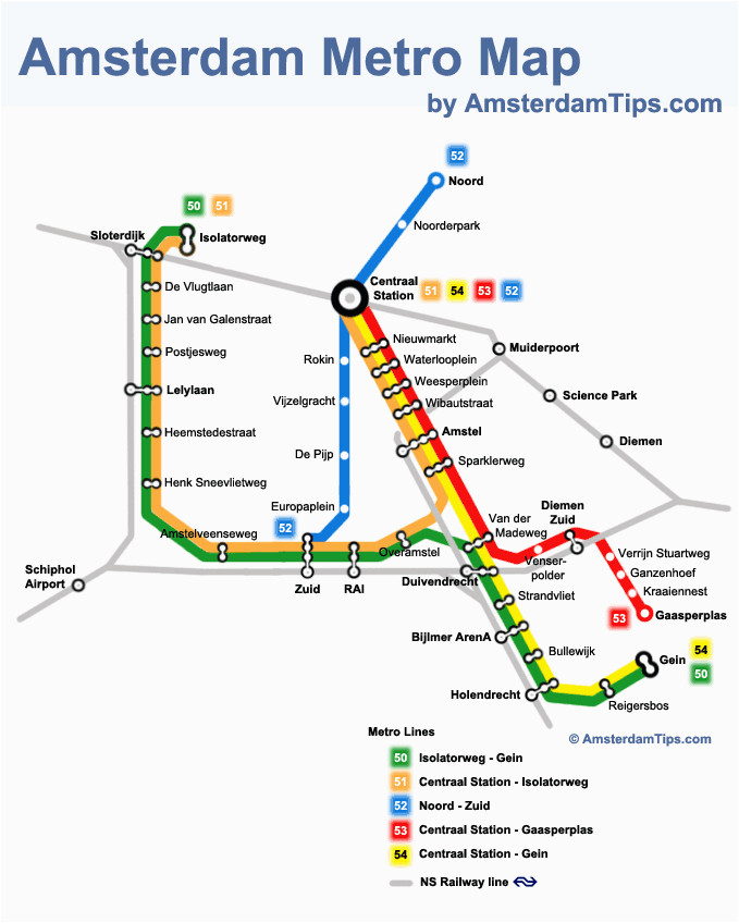 amsterdam metro guide amsterdam metro map