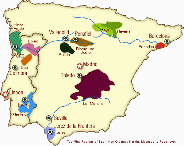 spain and portugal wine regions