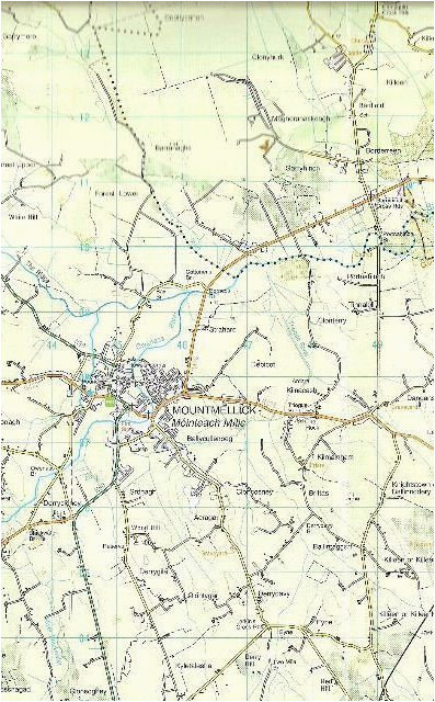 ordnance survey discovery series maps co laois queen s co