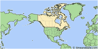 Ontario Canada Time Zone Map  secretmuseum