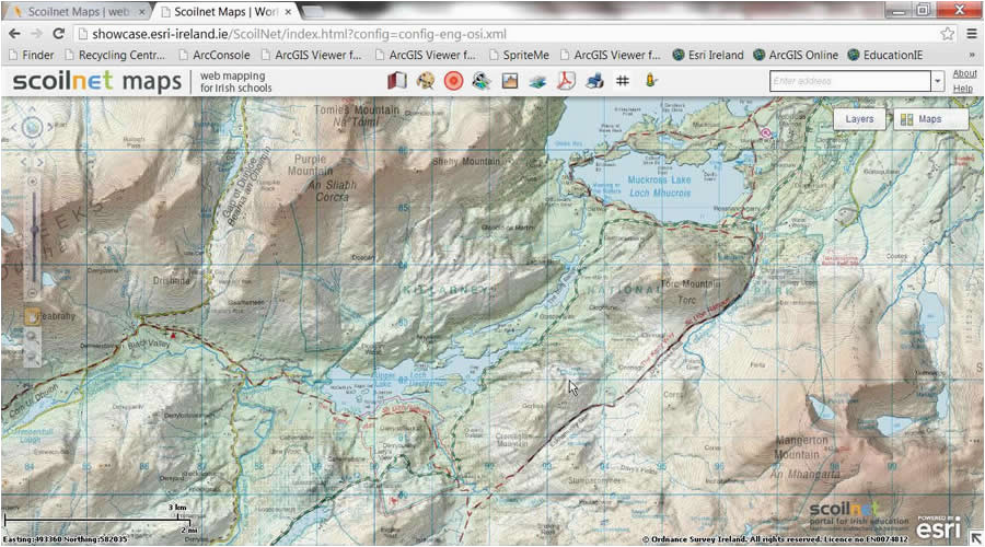 irish students go web mapping arcwatch