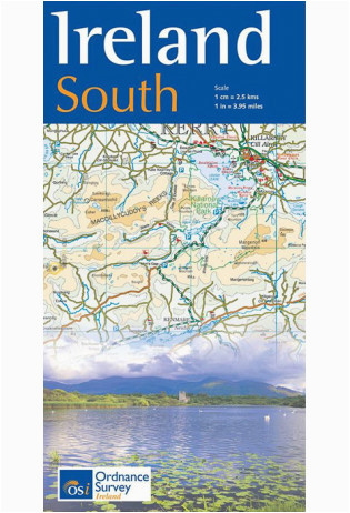 ireland south holiday map 1 250 000 ordnance survey maptogo