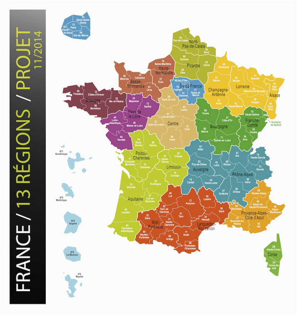 new map of france reduces regions to 13