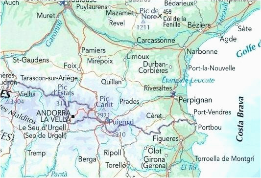 texpertis com map of southern france elegant south of france map