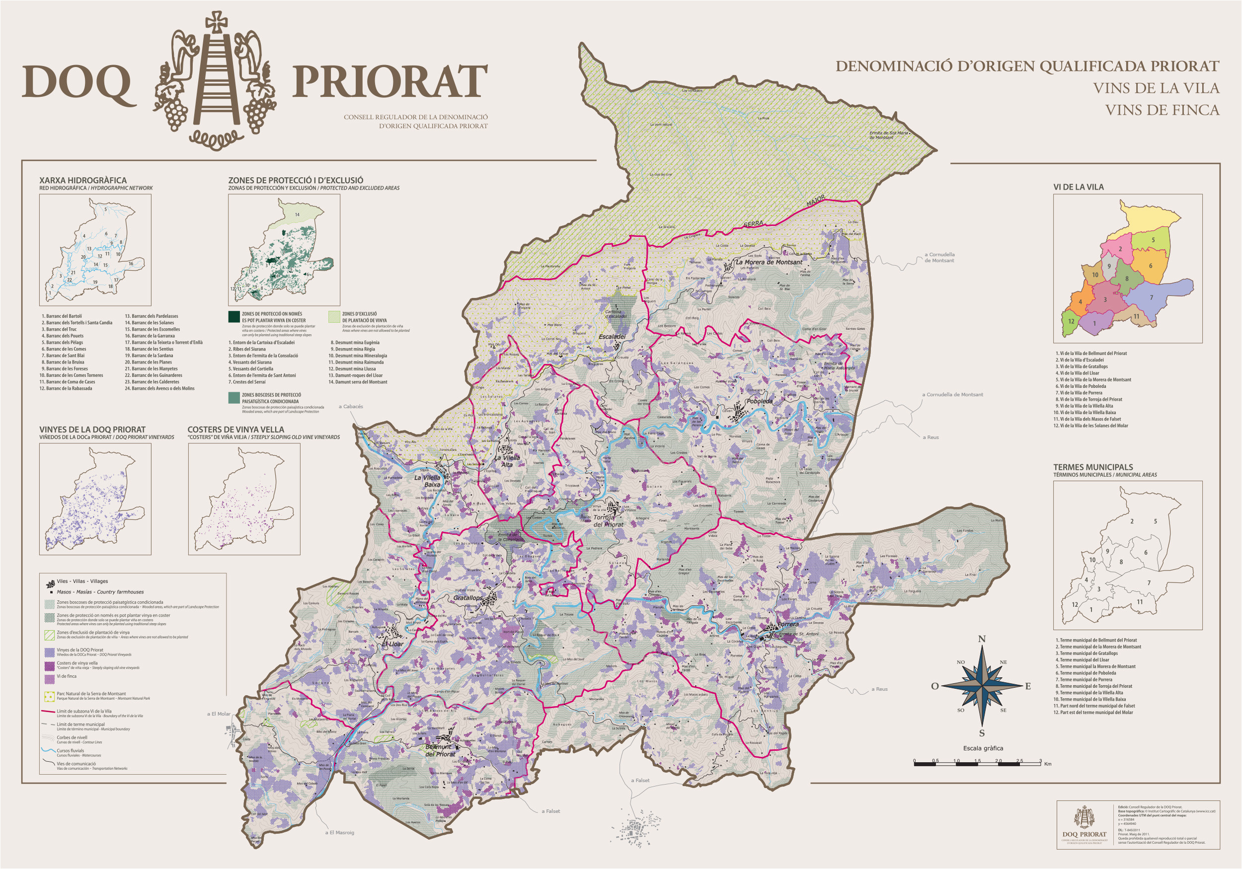 in search of the best wines from priorat wine folly