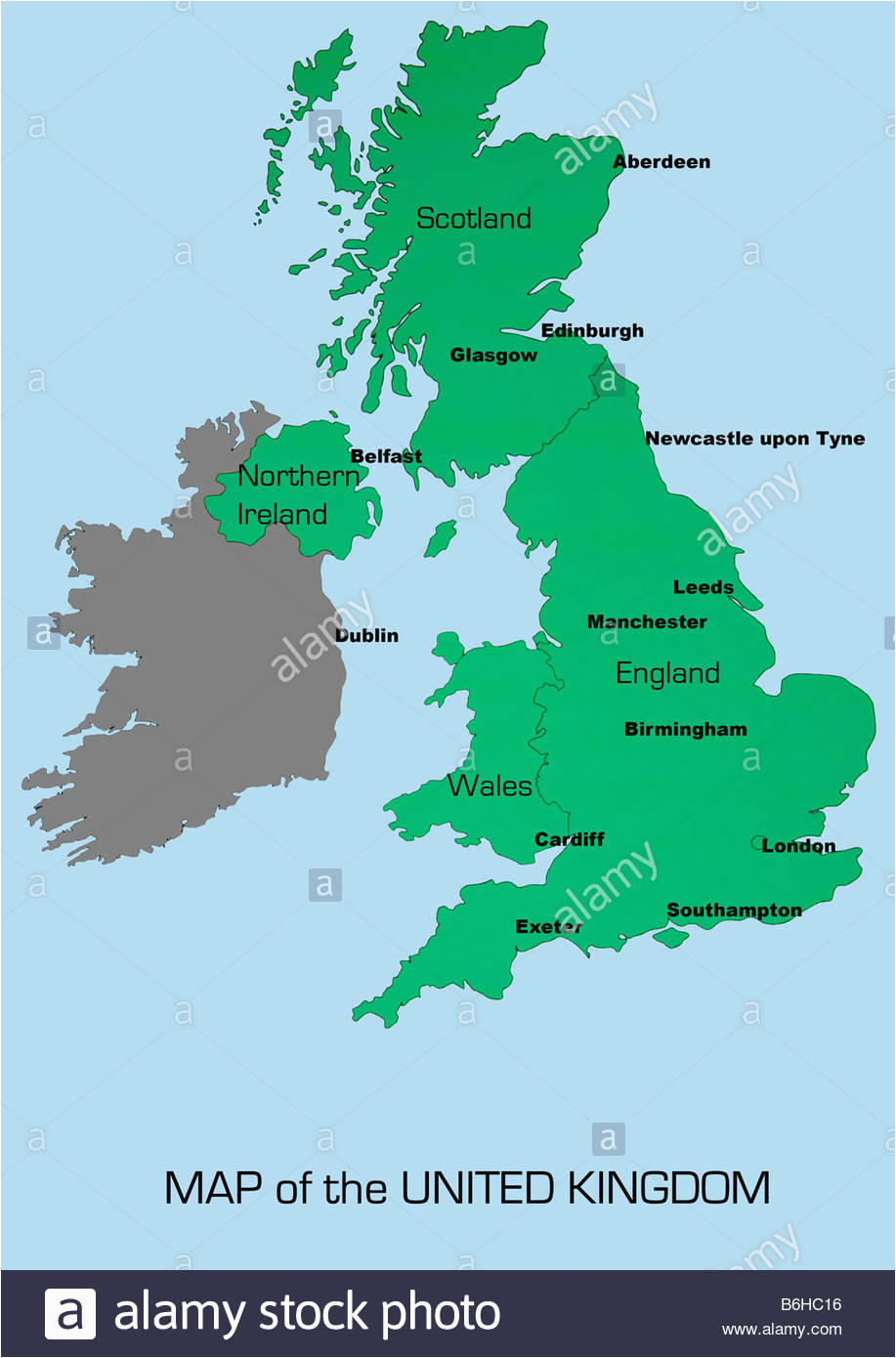 map of ireland and uk and travel information download free map of