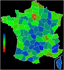list of french departments by population wikipedia