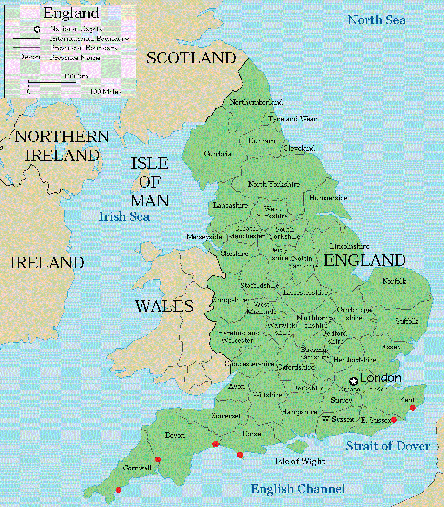 Portwenn England Map | secretmuseum