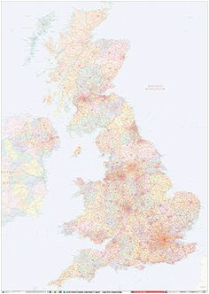 51 best postcode maps images in 2015 map wall maps scale map