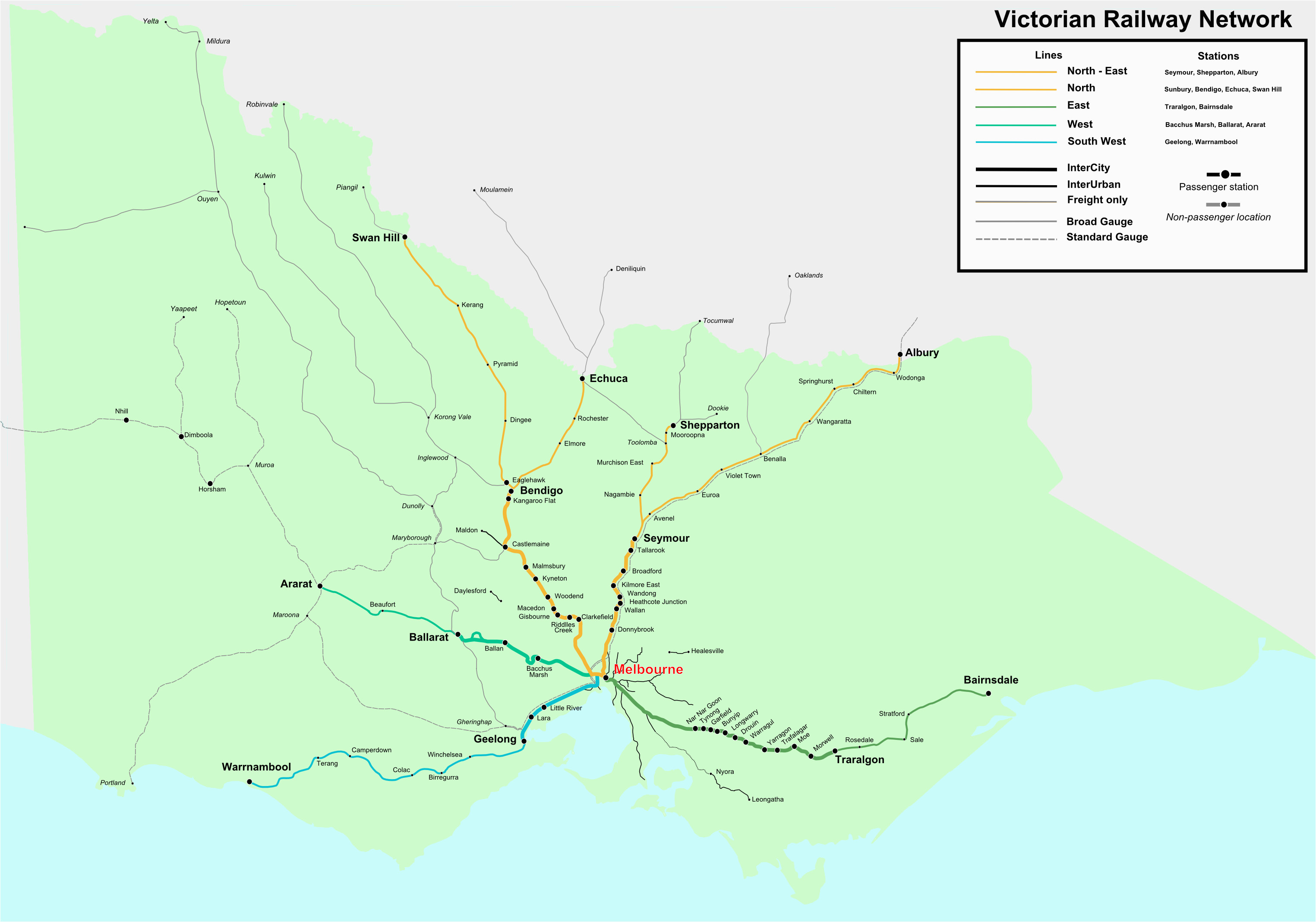 rail transport in victoria wikipedia