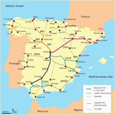 Renfe Spain Map | secretmuseum