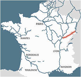 rhone rhine canal detailed navigation guides and maps