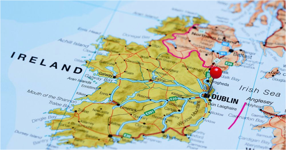 what continent is ireland in worldatlas com