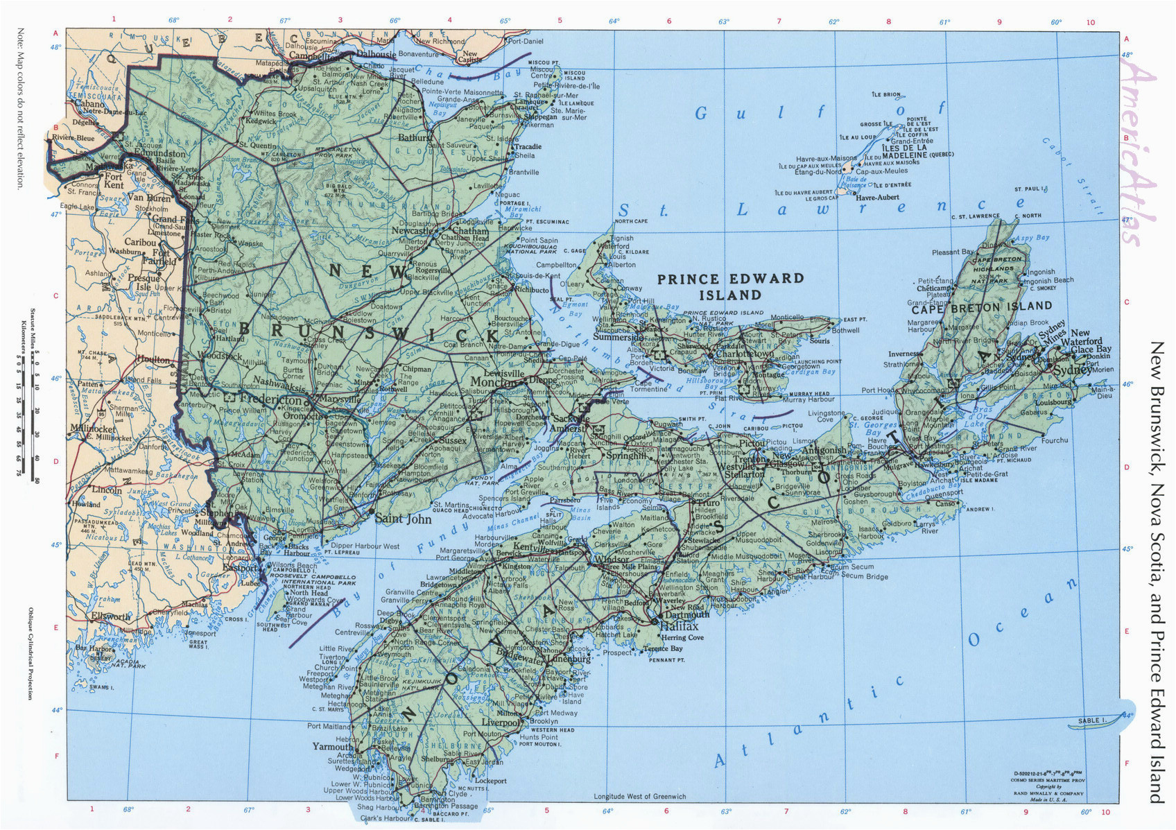 top 10 punto medio noticias map new brunswick canada geography