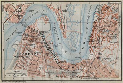 1769 kent andrews dury herbert antique map original