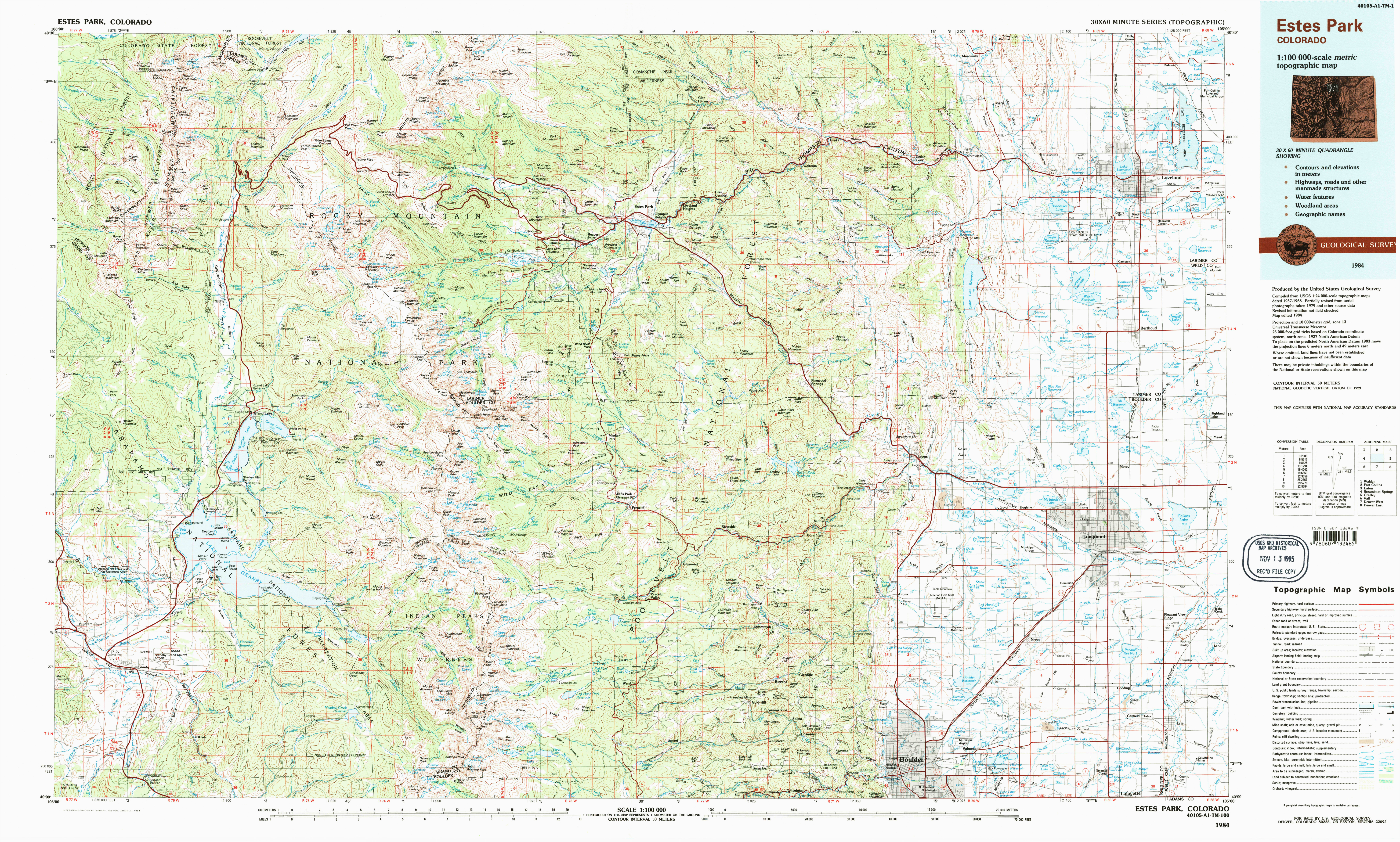 rocky mountain maps npmaps com just free maps period