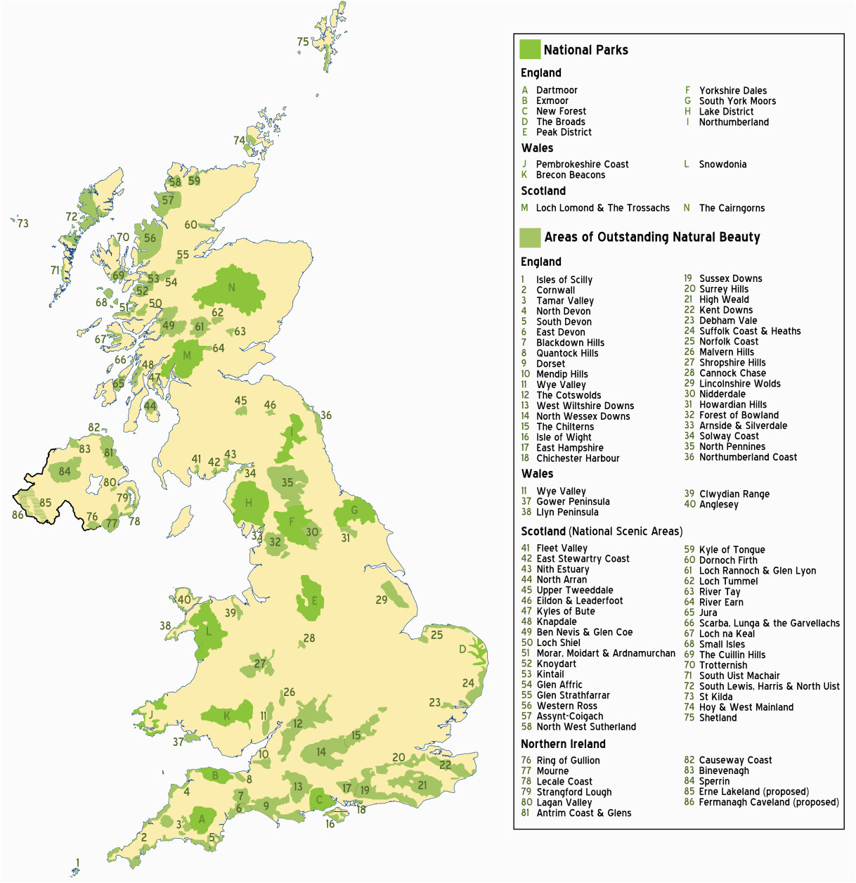 safari parks in england map