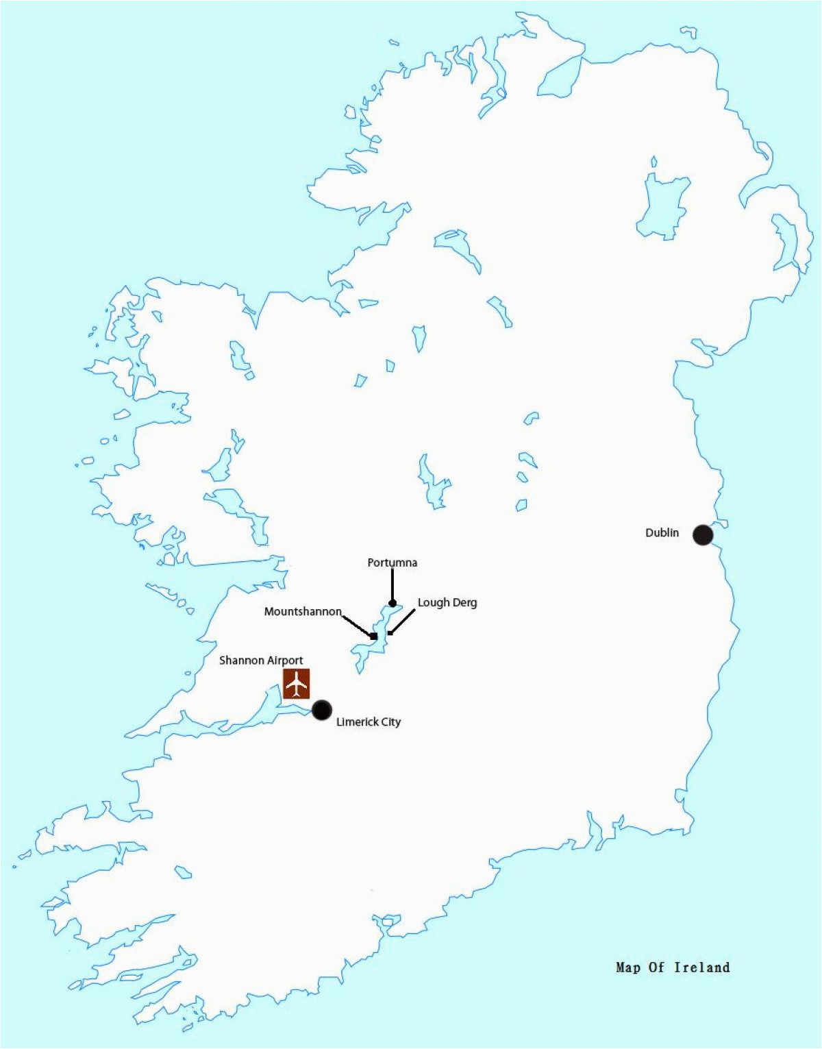 map of ireland shannon airport unsecureflight nl