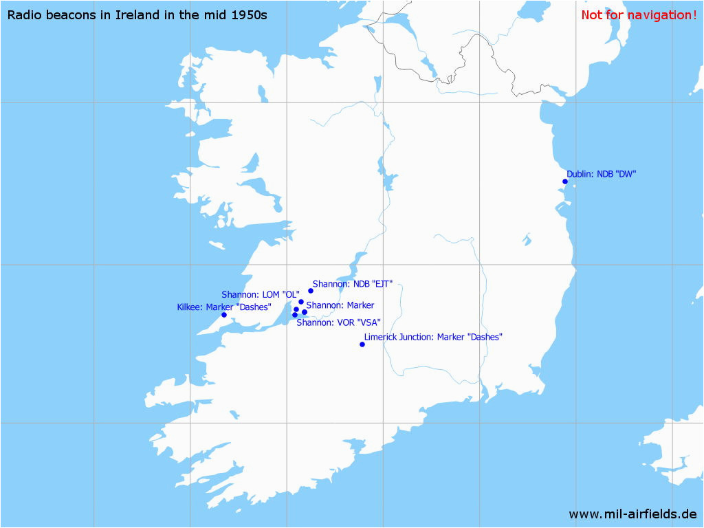 funkfeuer in irland in den 1950er jahren military airfield