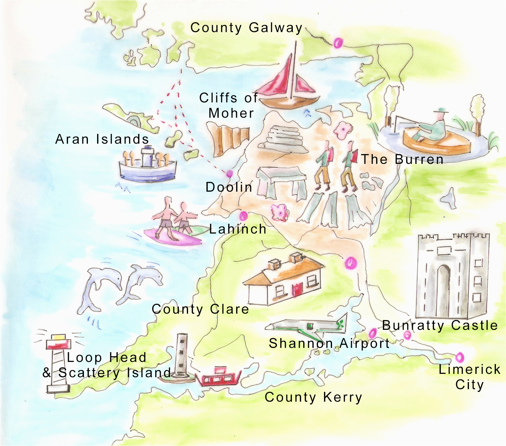 map of ireland shannon airport unsecureflight nl