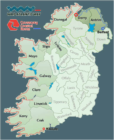 Shannon Ireland Map Secretmuseum   Shannon Ireland Map Wild Atlantic Way Map Ireland Ireland Map Ireland Of Shannon Ireland Map 