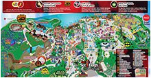 park map six flags great adventure