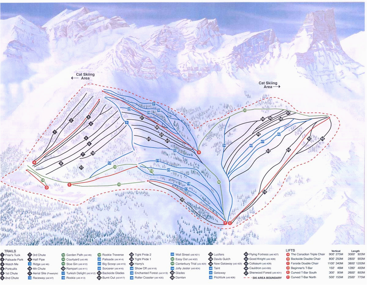 fortress snowridge skimap org