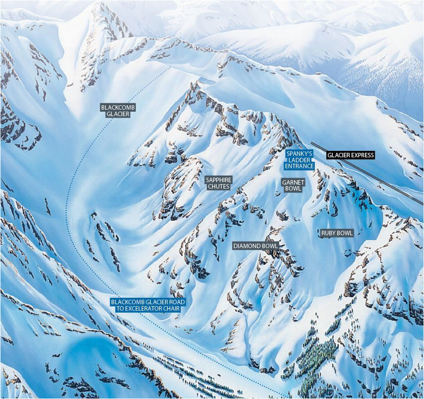 Skiing Canada Map | secretmuseum