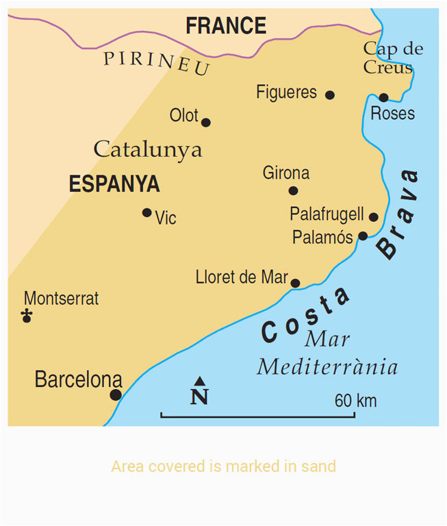 map of costa brave and travel information download free map of