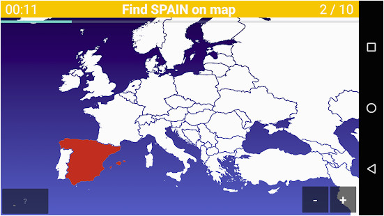 europa map quiz europaische lander hauptstadte app android