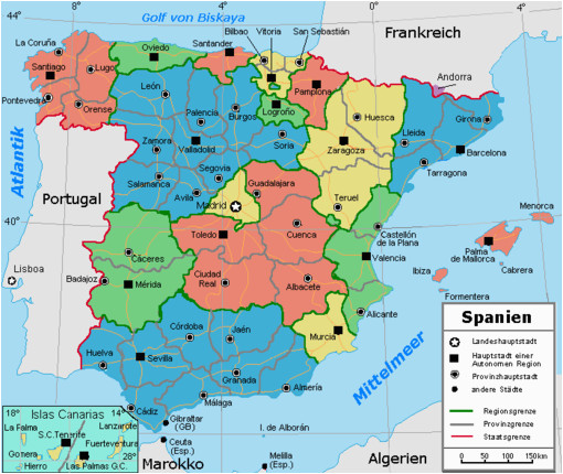 liste der provinzen spaniens wikipedia