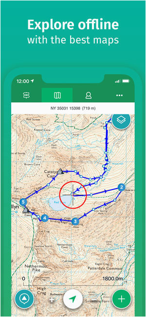 viewranger hike ride or walk on the app store