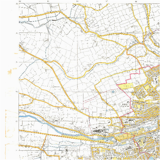 1964 osi map of cork city cork past present