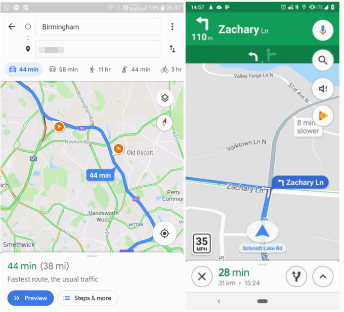 google maps adds ability to see speed limits and speed traps in 40