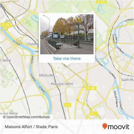 how to get to maisons alfort stade in maisons alfort by