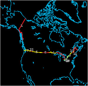 canada united states border wikipedia