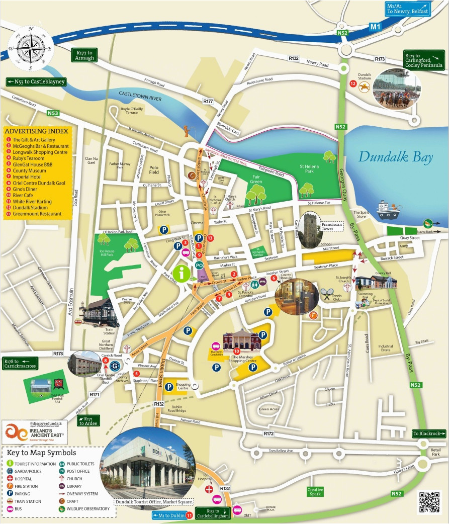 street map of dundalk town