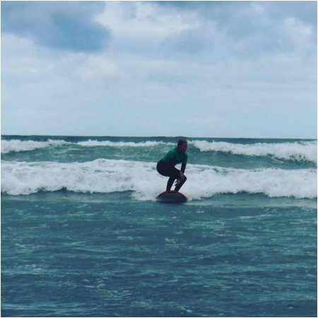 surfing with bundoran surf co in donegal ireland picture