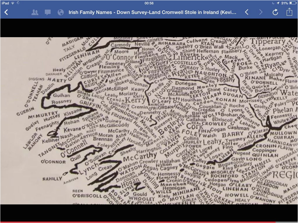 sw ireland surname map ancestry our history irish roots