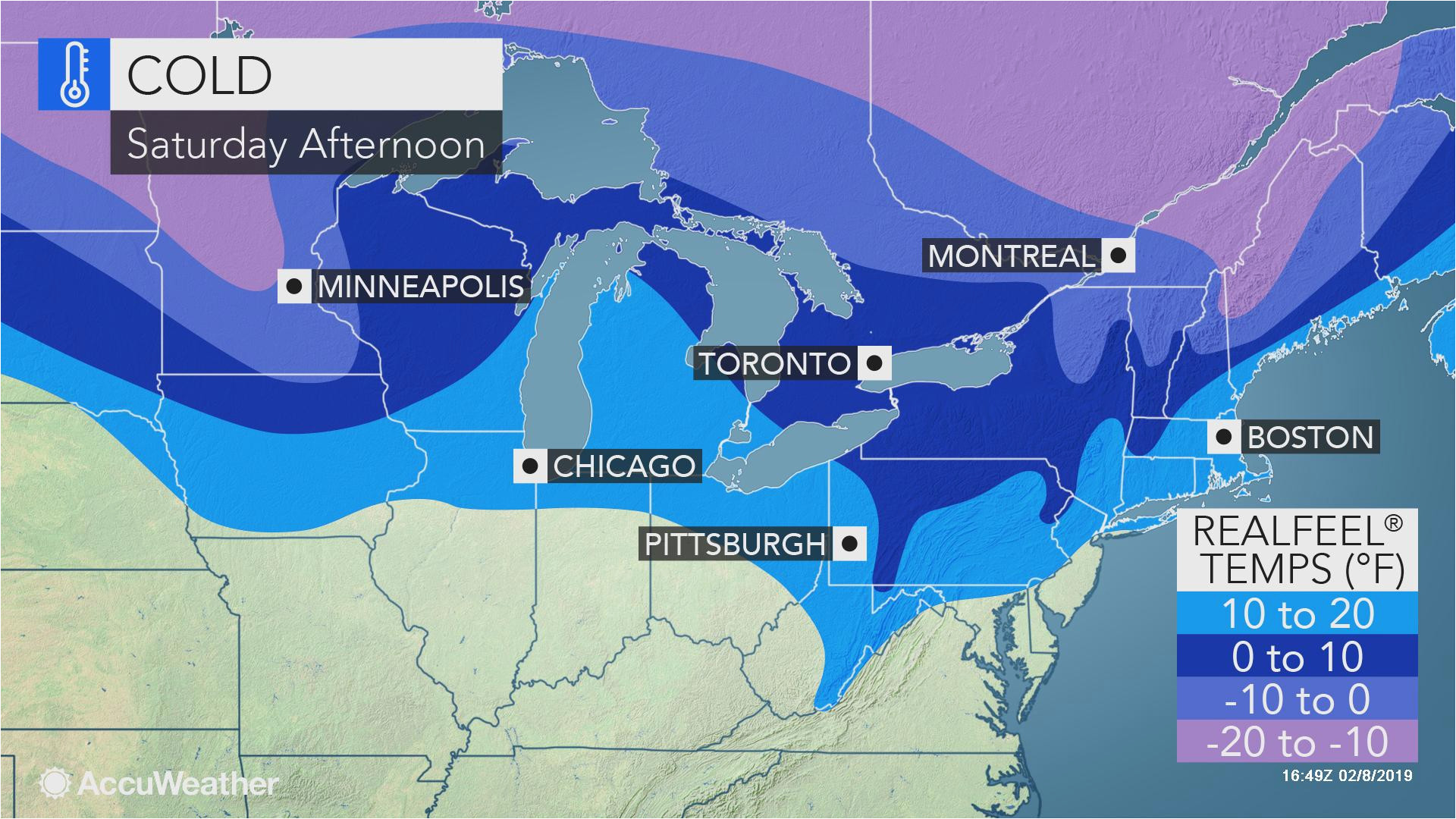 cold blustery weather to spread over northeastern us through saturday