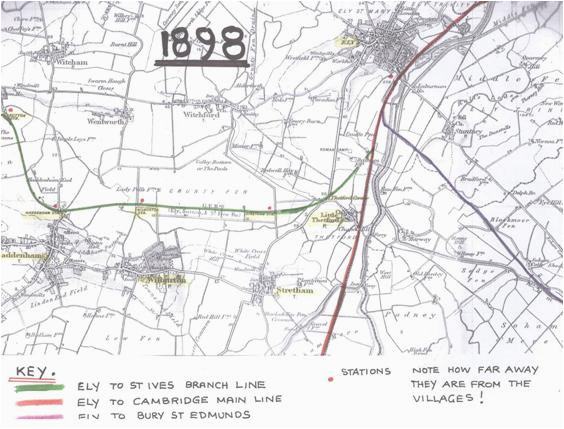 railways of little thetford in the 19th century little