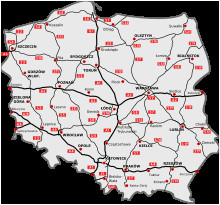 toll roads map best of highways in poland ny county map