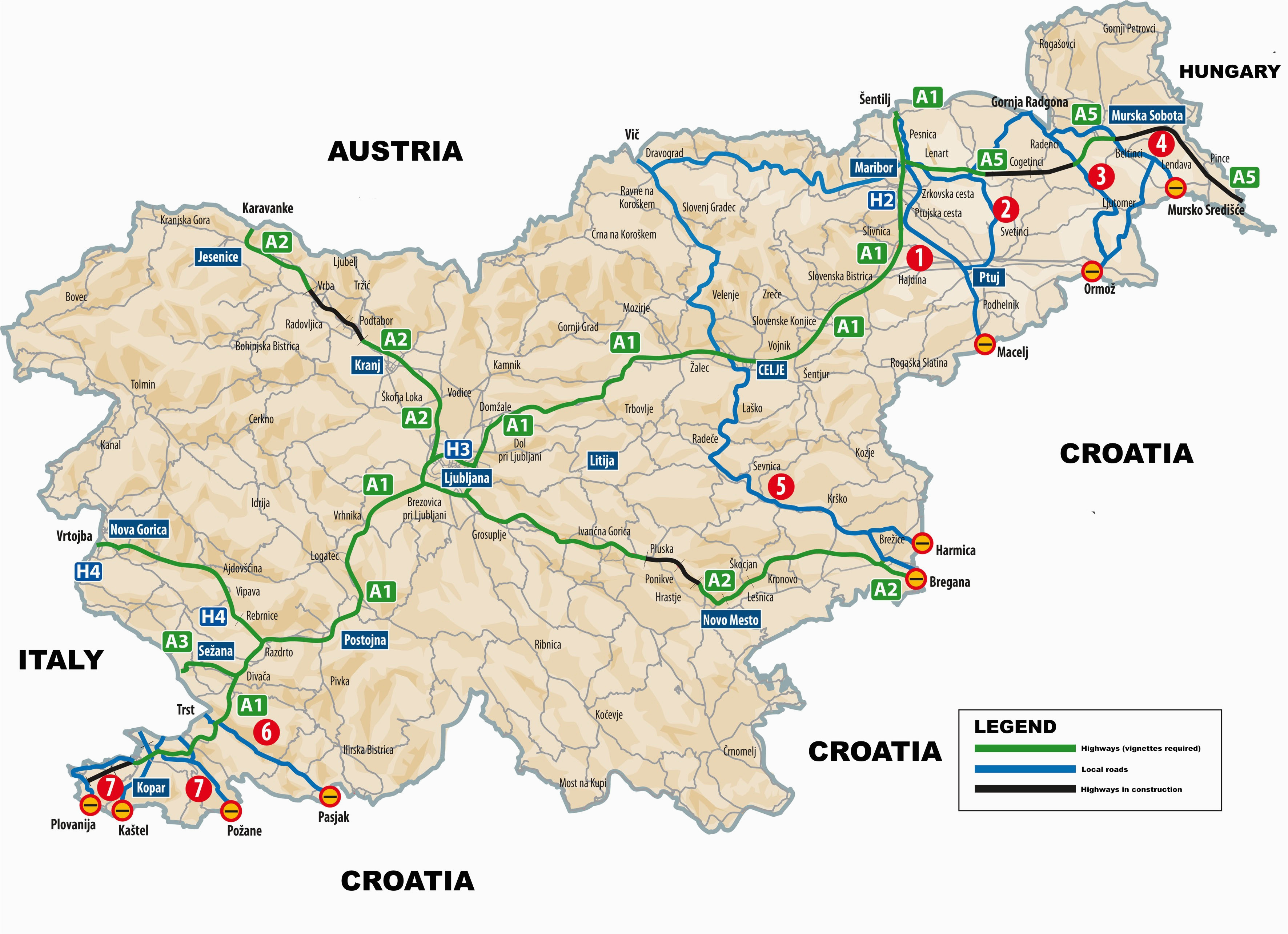 Toll Roads In Spain Map Secretmuseum