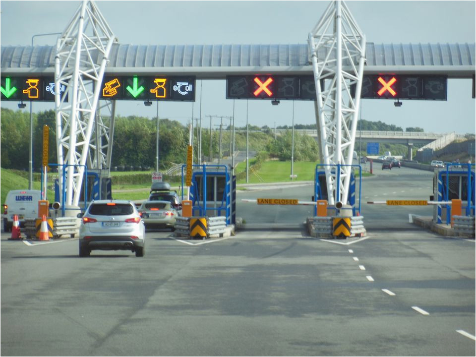 know the cost when driving toll roads in ireland