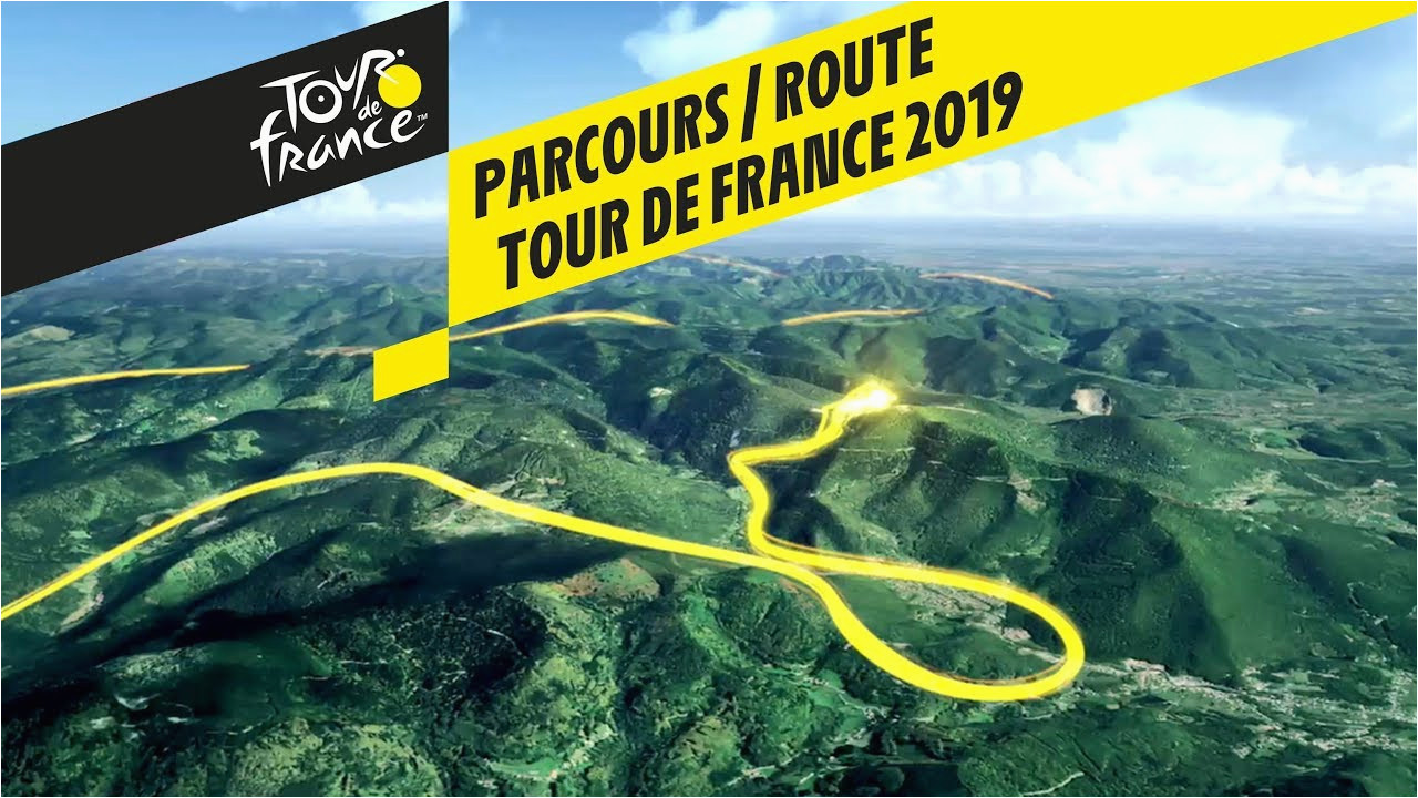 route in 3d tour de france 2019