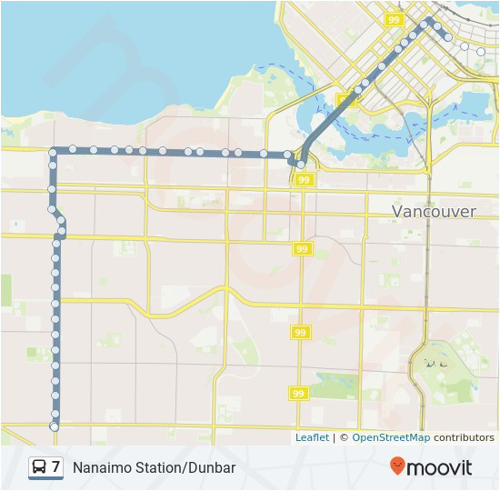 7 route time schedules stops maps 7 dunbar